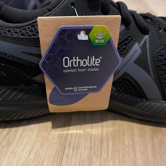 NWT Asics Extra Wide Mens gel- contend 7 Running Shoes Size 12.5 Black/ carrier - Picture 6 of 11